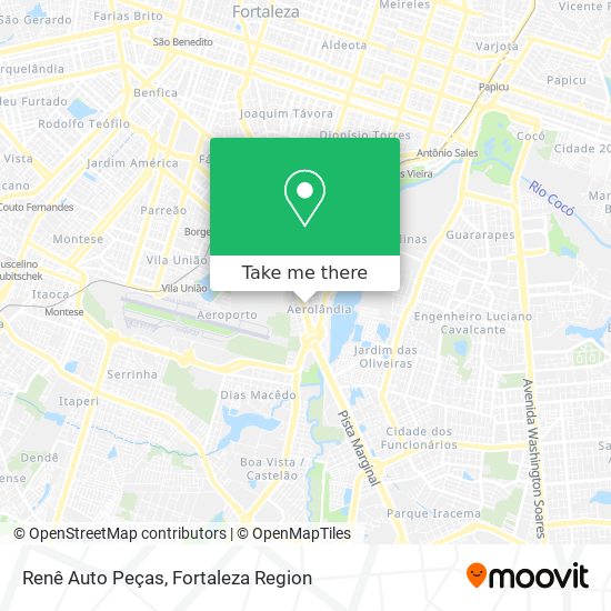 Renê Auto Peças map