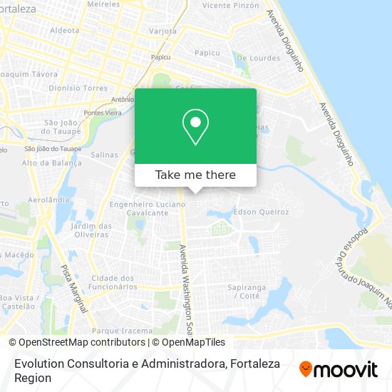 Evolution Consultoria e Administradora map