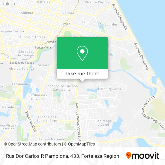 Rua Dor Carlos R Pamplona, 433 map