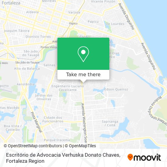 Escritório de Advocacia Verhuska Donato Chaves map