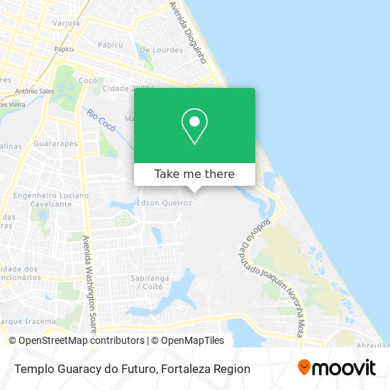 Templo Guaracy do Futuro map