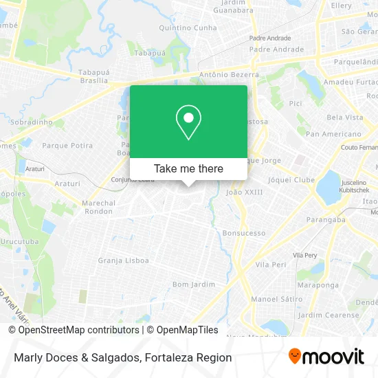 Marly Doces & Salgados map