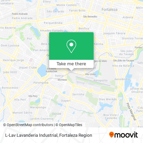 Mapa L-Lav Lavanderia Industrial