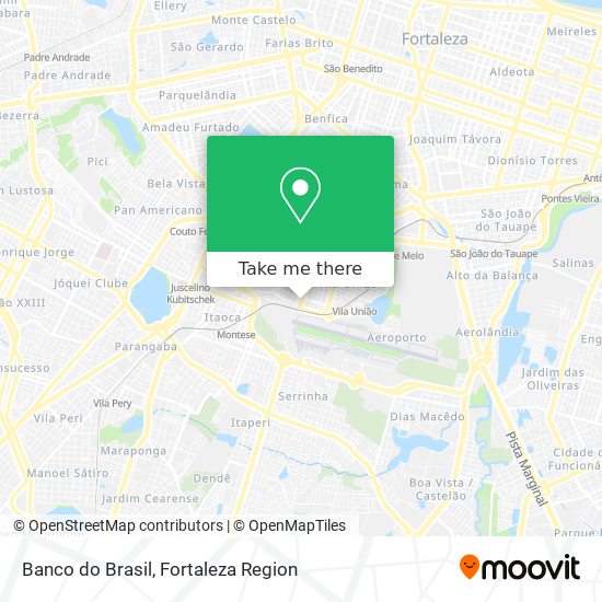 Mapa Banco do Brasil