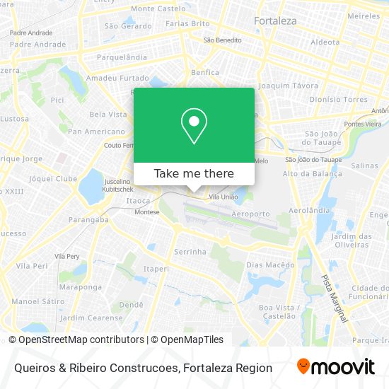 Queiros & Ribeiro Construcoes map