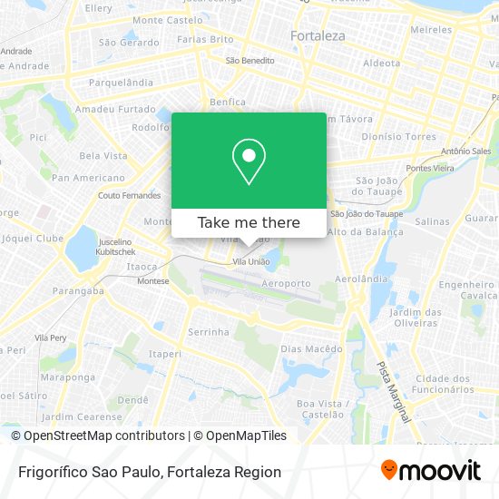 Frigorífico Sao Paulo map