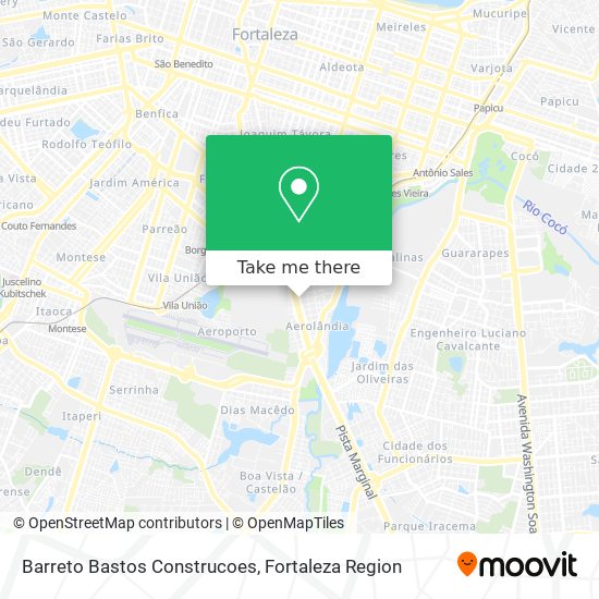 Barreto Bastos Construcoes map