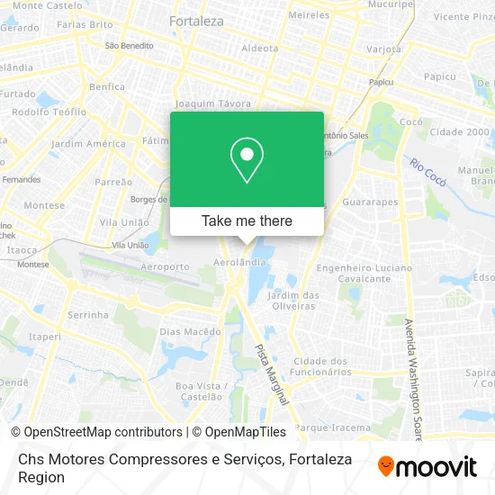 Chs Motores Compressores e Serviços map