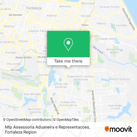 Mlp Assessoria Aduaneira e Representacoes map