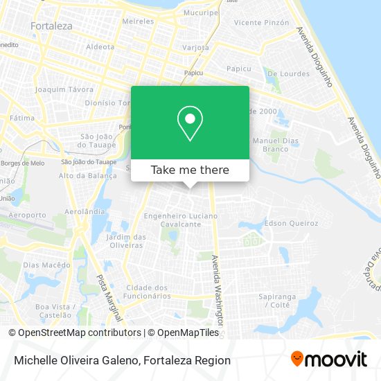 Michelle Oliveira Galeno map