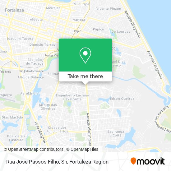 Rua Jose Passos Filho, Sn map