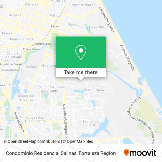 Condominio Residencial Salinas map