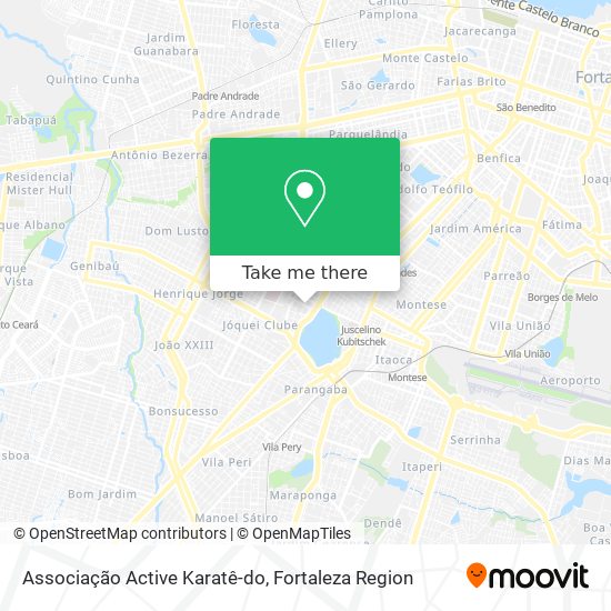 Associação Active Karatê-do map