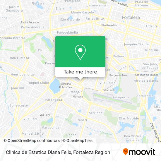 Clinica de Estetica Diana Felix map