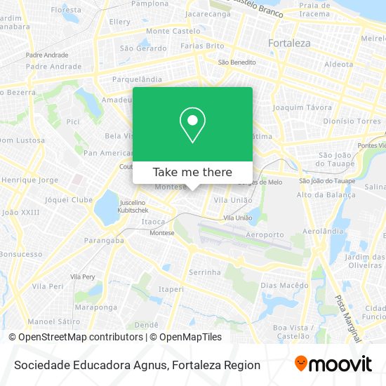 Sociedade Educadora Agnus map