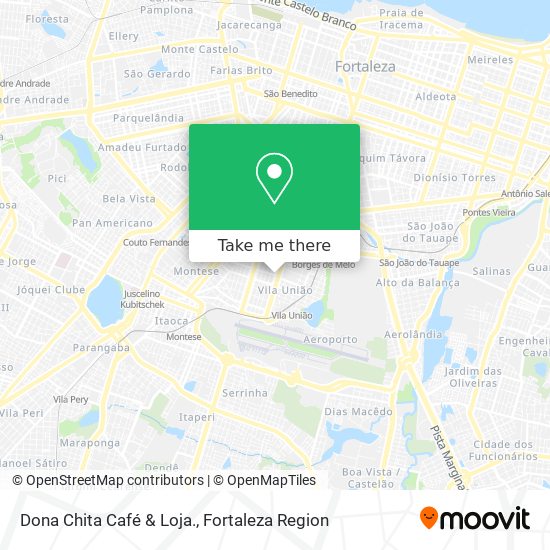 Dona Chita Café & Loja. map