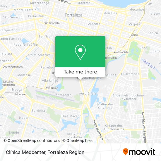 Clínica Medcenter map