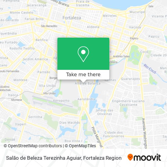 Salão de Beleza Terezinha Aguiar map