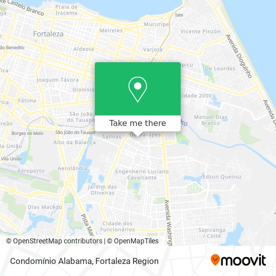 Condomínio Alabama map