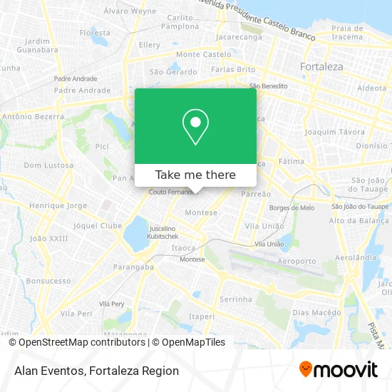 Alan Eventos map