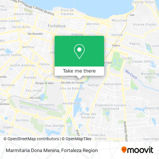 Marmitaria Dona Menina map