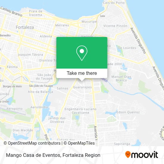 Mango Casa de Eventos map