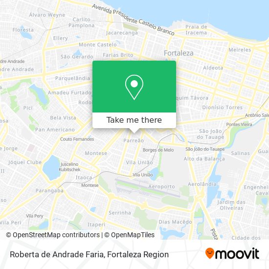 Roberta de Andrade Faria map