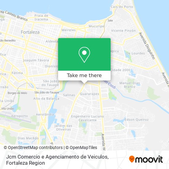Jcm Comercio e Agenciamento de Veiculos map