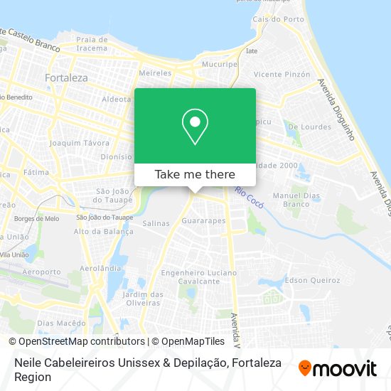 Neile Cabeleireiros Unissex & Depilação map