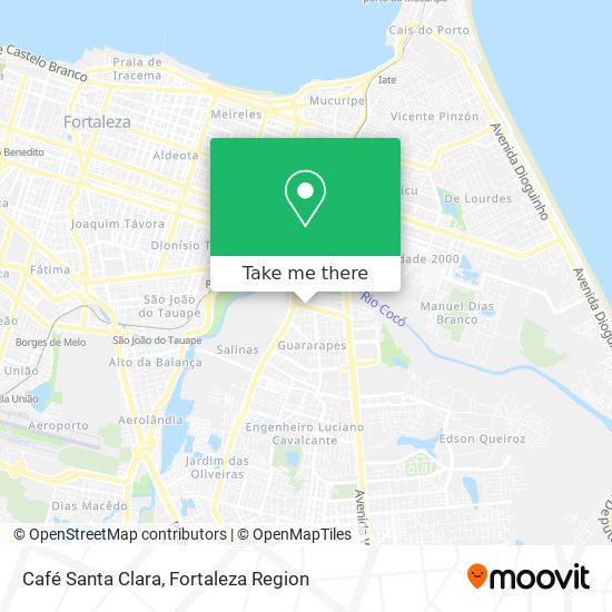 Mapa Café Santa Clara