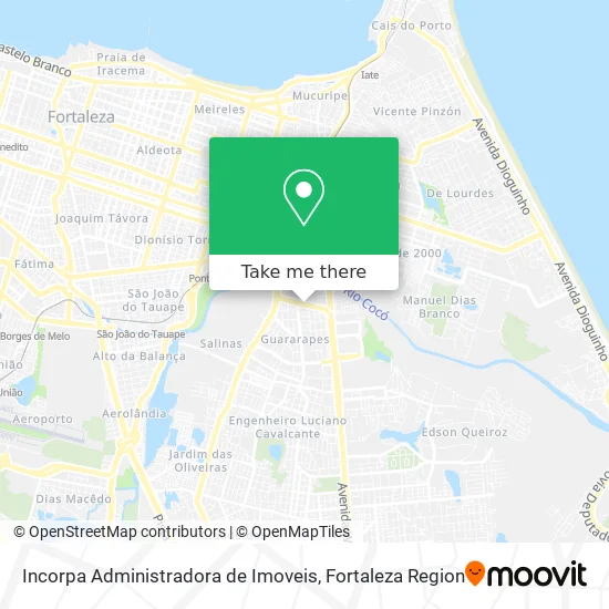 Incorpa Administradora de Imoveis map