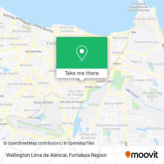 Wellington Lima de Alencar map