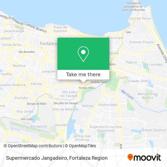 Mapa Supermercado Jangadeiro