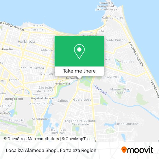 Localiza Alameda Shop. map