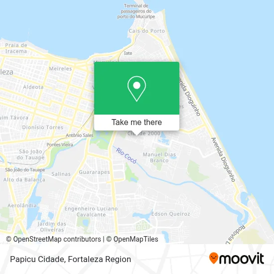 Papicu Cidade map