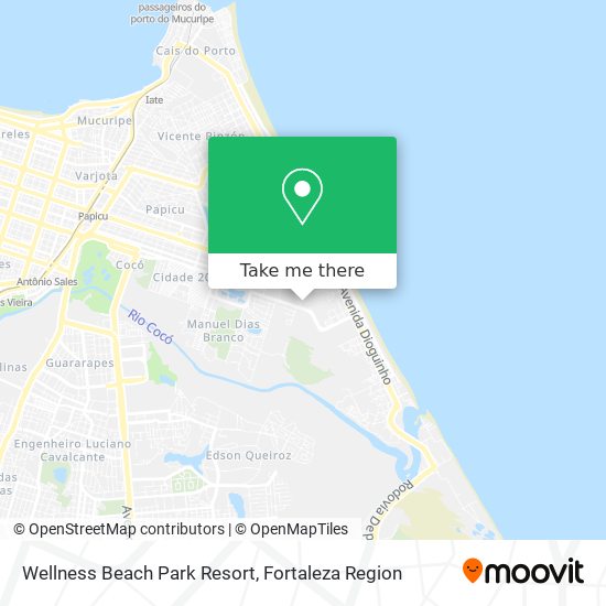 Wellness Beach Park Resort map