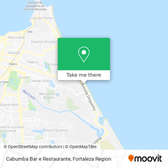 Cabumba Bar e Restaurante map