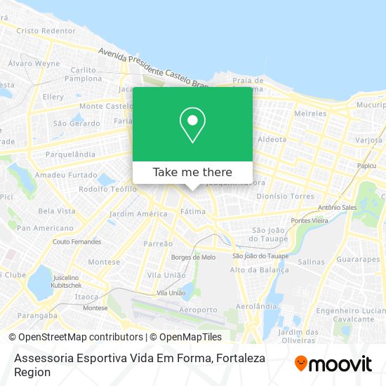 Assessoria Esportiva Vida Em Forma map