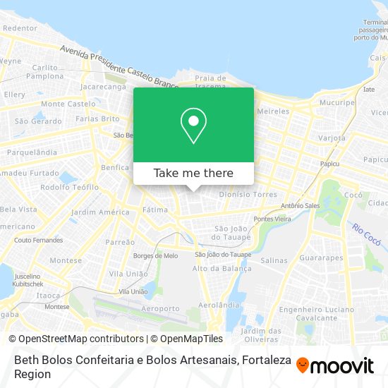Beth Bolos Confeitaria e Bolos Artesanais map