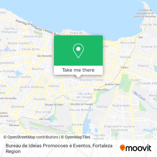 Mapa Bureau de Ideias Promocoes e Eventos