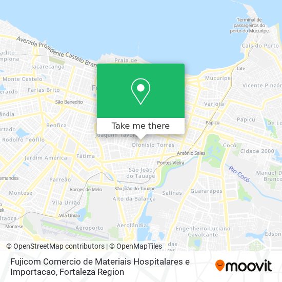Fujicom Comercio de Materiais Hospitalares e Importacao map