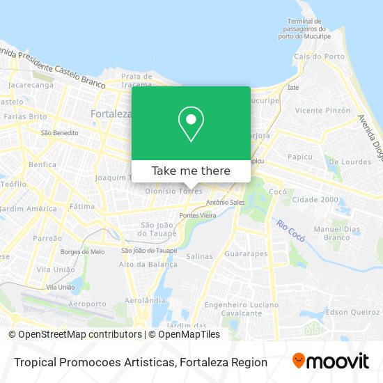 Mapa Tropical Promocoes Artisticas