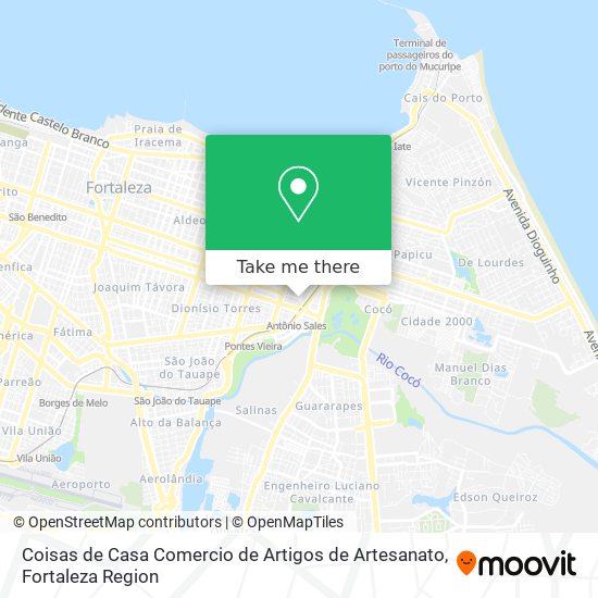 Coisas de Casa Comercio de Artigos de Artesanato map