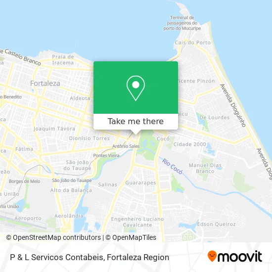 P & L Servicos Contabeis map