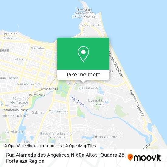 Rua Alameda das Angelicas N 60n Altos- Quadra 25 map