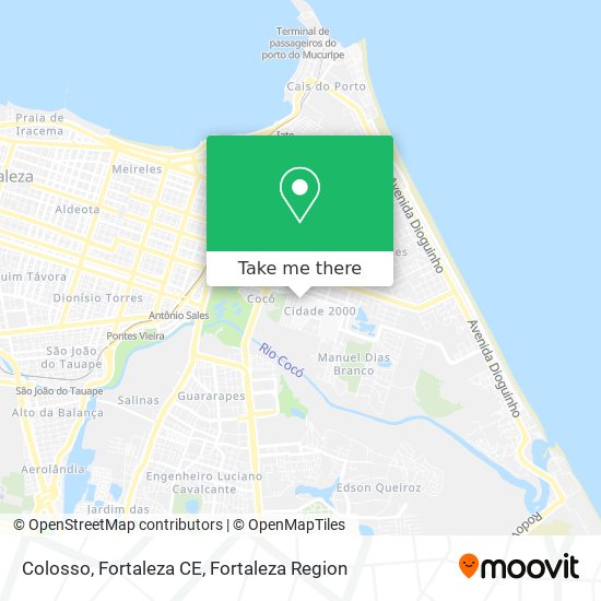 Mapa Colosso, Fortaleza CE