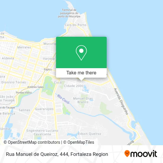 Rua Manuel de Queiroz, 444 map