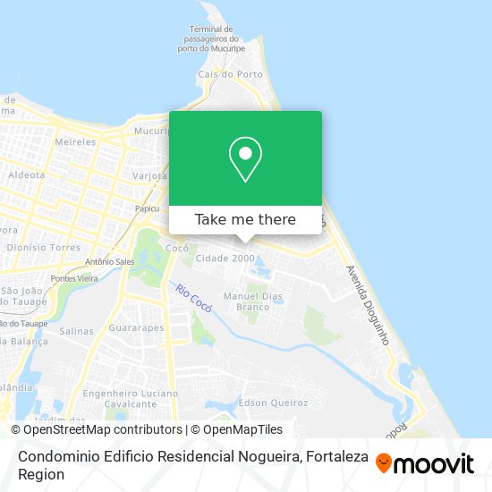 Mapa Condominio Edificio Residencial Nogueira