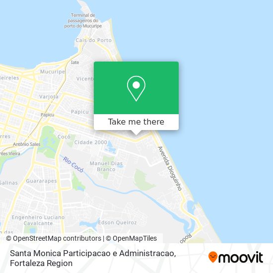 Santa Monica Participacao e Administracao map
