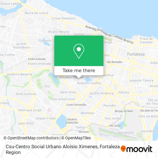Csu-Centro Social Urbano Aloísio Ximenes map